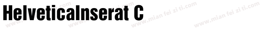 HelveticaInserat C字体转换
